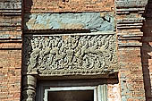 Bakong temple - lintel of the ancillary tower